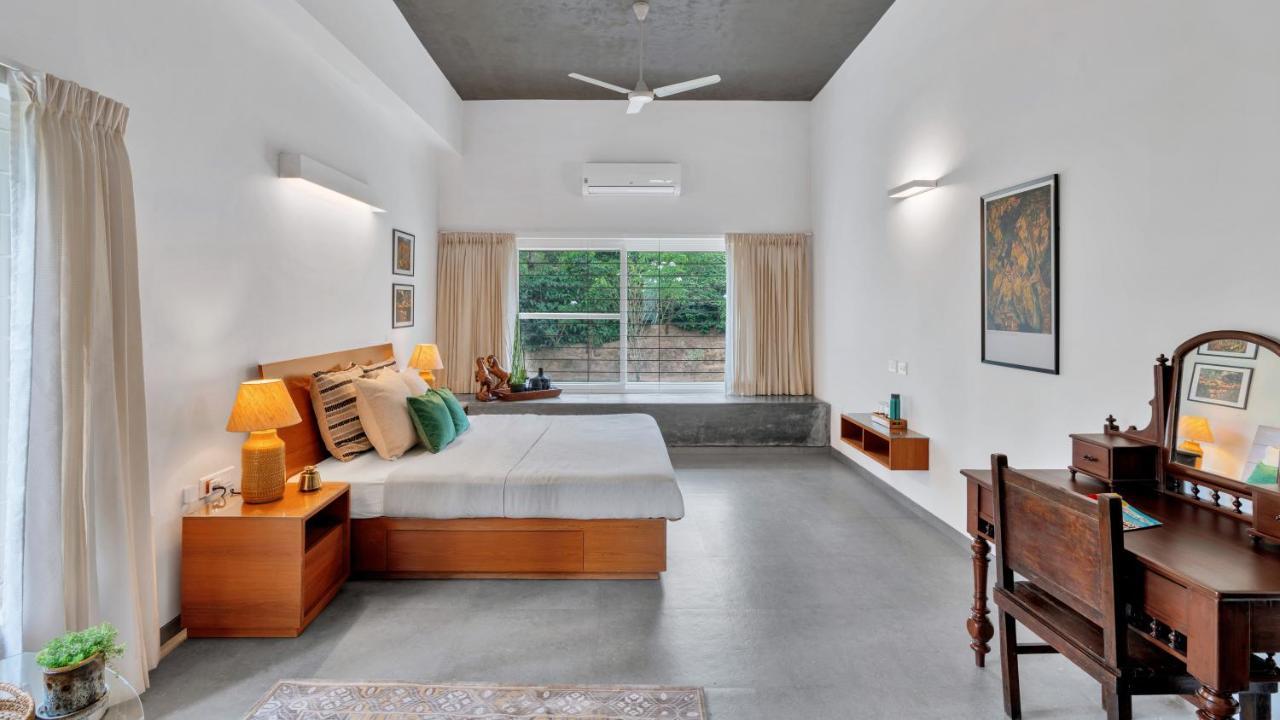 Saffronstays Cafella- A 3-Bdr Elliptical-Roof Villa In Chikmagalur Mudigere 外观 照片