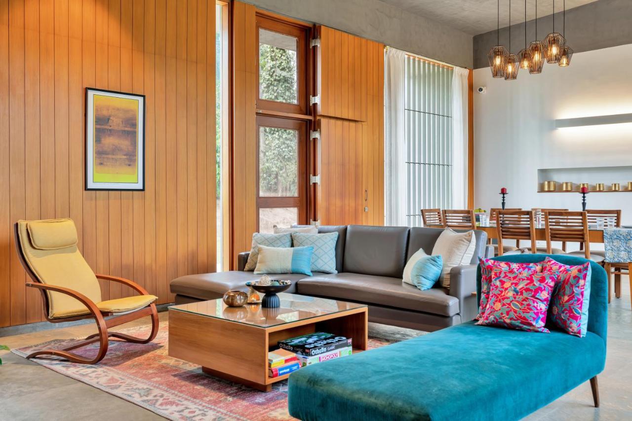Saffronstays Cafella- A 3-Bdr Elliptical-Roof Villa In Chikmagalur Mudigere 外观 照片